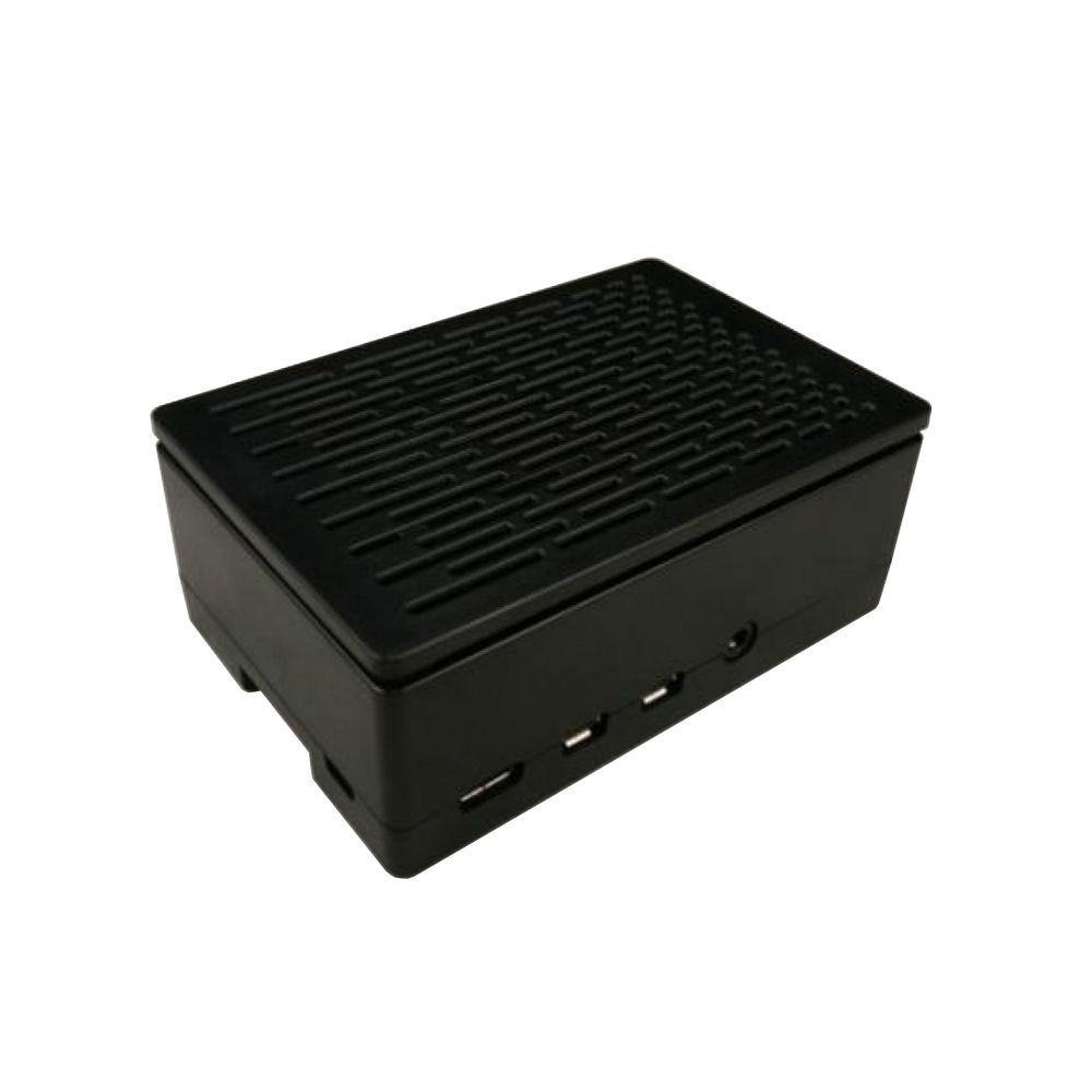 Корпус ACD черный ABS Case (Install 3010/3007 Fans or 3.5 Inch Touch Screen) for Raspberry PI 4B