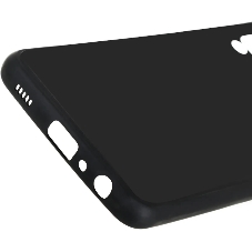 Чехол (клип-кейс) BORASCO Silicone Case, для Samsung Galaxy A22/M22, черный
