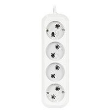 Удлинитель Smartbuy (SBE-10-4-02-N) 4 гнз х 2,0 м (10А/2.2 кВт, ПВС 2х1.0)