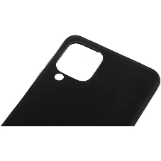 Чехол (клип-кейс) BORASCO Silicone Case, для Samsung Galaxy A22/M22, черный