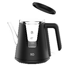 Чайник электрический BQ KT0046DW черный, 2200 Вт, 1л