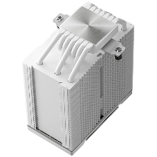 Кулер для процессора DEEPCOOL AK700 DIGITAL WH LGA1851/1700/1200/115X/AM5/AM4 (9шт/кор, TDP 260W, PWM, Fan 120mm, 7 тепл. трубок, Copper Base, белый) RET