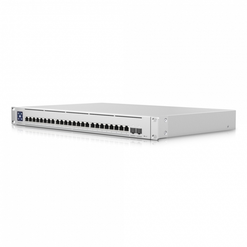 Коммутатор Ubiquiti Switch Enterprise XG 24, 24×10 Гбит/с + 2×25 Гбит/с SFP28 Uplink, управляемый