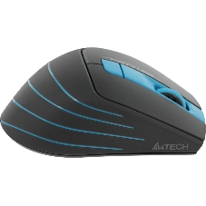 Мышь беспроводная A4Tech Fstyler FG30S серый/синий, 2000 dpi, радиоканал, USB, кнопки - 5
