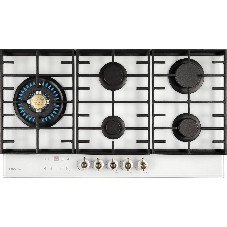 Газовая варочная панель HIBERG VM 9155 W, белый
