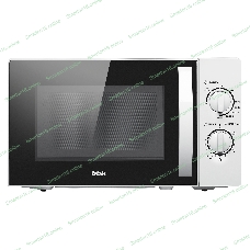 Микроволновая печь BBK 20MWG-738M/W белый, 20 л, 700 Вт, переключатели - поворотный механизм