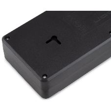 Сетевой фильтр Ippon BK-8-EU-3-16-B 3 м, 8 розеток, черный, коробка