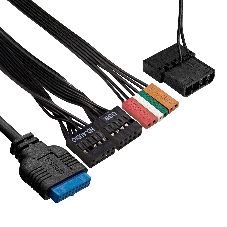 Компьютерный корпус Minitower ExeGate mEVO-9302-NPX450 (mATX, БП 450NPX с вент. 12см, 2хUSB+1хUSB 3.0, HD аудио, черный, с RGb подсветкой)