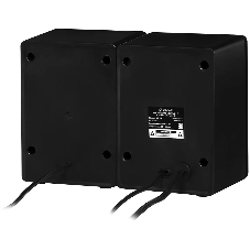 Акустическая система Oklick OK-126 2.0 черный 6Вт