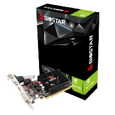 Видеокарта Biostar GeForce GT 610, 2 GB GDDR3, 64 bit, HDMI, DVI-D, VGA, GPU 810 MHz