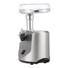 Мясорубка электрическая Centek CT-1606 серебристый, 3000 Вт, 3.0 кг/мин, реверс, металлический лоток, насадки - 5