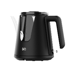 Чайник электрический BQ KT0046DW черный, 2200 Вт, 1л