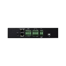Аудиопроцессор Intrend ITDSP-0404Dv2 цифровой, 4x4 аналоговых входов/выходов, AEC, AFS, ANC, Dante 4x4, USB-B 2x2 на задней панели, PoE, управление по RS232/485, IP