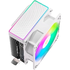 Кулер для процессора Ocypus Gamma A20 WH ARGB, 92mm FARGB FAN, Top FARGB Panel, 2 HEAT PIPES, 3-PIN, 1900 RPM, 21DBA, HYDRO BEARING, LGA115X/1200/1700/18XX, AM4/AM5