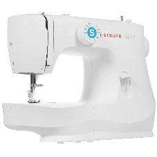 Швейная машина Singer M 2105 белый, электромеханическая, вертикальный качающийся, 8 операций, петля полуавтомат