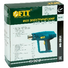 Фен технический FIT HG-2011 2000 Вт, 250/500 C, 250/550 л/мин