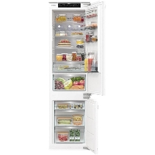 Встраиваемый холодильник Gorenje NRKI519E82WF, 193 см, электронное управление, цифровой дисплей, Wi-Fi, NoFrost Dual, Multiflow 360, контейнер CrispZone с контролем влажности, функция ConvertActive, AdaptTech, MultiAdjust, жесткое крепление, инверторный компрессор, уровень шума 35 дБ