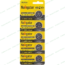 Элемент питания Navigator NBT-CR2016-BP5