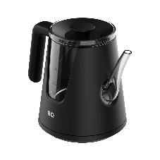 Чайник электрический BQ KT0046DW черный, 2200 Вт, 1л