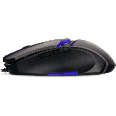 Мышь проводная SVEN RX-G805 черный, 8000 dpi, USB, кнопки - 6