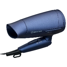 Фен BRAYER BR3020 синий, 1600 Вт, компактный