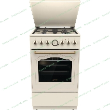Плита комбинированная Gorenje GKS5B70CLI бежевый, конфорок 4 газовых, духовка 70 л, 50 см x 85 см x 59.4 см