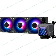 Система жидкостного охлаждения MSI MAG CORELIQUID A15 черный 120мм алюминий+медь 2050rpm 28.7db 4-pin