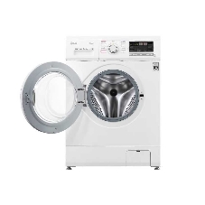 Стиральная машина LG F1296CDS0X белый, загрузка фронтальная 6 кг, 1200 об/мин, класс B