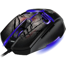 Мышь проводная SVEN RX-G805 черный, 8000 dpi, USB, кнопки - 6