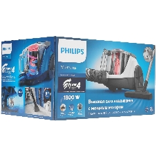 Пылесос Philips XB2042/01 белый/персиковый, 360/1800 Вт, уборка сухая, пылесборник контейнер 1.3 л