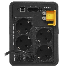 Источник бесперебойного питания APC Back-UPS BX950MI-GR/950 ВА/520 Вт/4 х CEE 7 (евророзетка)