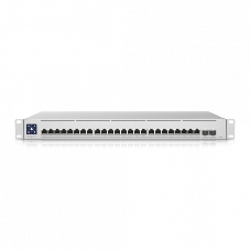 Коммутатор Ubiquiti Switch Enterprise XG 24, 24×10 Гбит/с + 2×25 Гбит/с SFP28 Uplink, управляемый