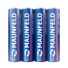 Батарейки Maunfeld Alkaline ААА(LR03 MBLR03-SR40, спайка 4 шт., 1.5 В