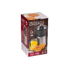 Соковыжималка ENERGY EN-227USB черный/серебристый, цитрусовая, 80 Вт, 300 мл, механическое