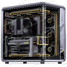 Корпус Jonsbo Jonsplus BO400CG, Midi-Tower, серый