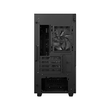 Компьютерный корпус Deepcool CH360 без БП, боковое окно (закаленное стекло), 2x140мм ARGb LED вентилятор спереди и 1x120мм ARGb LED вентилятор сзади, черный, mATX