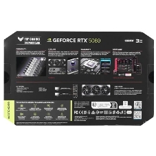 Видеокарта ASUS TUF-RTX 5080-O16G-GAMINGRTX 5080,HDMIx2,DPx3,16G,D7; 90YV0M30-M0NA00 (TUF-RTX 5080-O16G-GAMING)