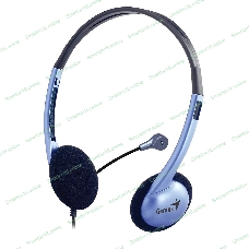 Гарнитура Genius HS-02B фиолетовый, проводная, 3.5 мм