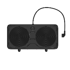 Плита настольная MAXVI HE211 черный