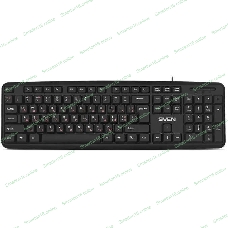 Клавиатура SVEN KB-S230 проводная, USB Type-A, чёрный