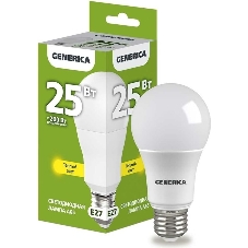 Лампа cветодиодная LED A65 IEK LL-A65-25-230-30-E27-G груша 25Вт 230В 3000К E27 GENERICA