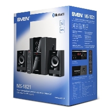Акустическая система SVEN MS-1821 2.1 черный 40Вт BT