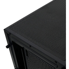 Компьютерный корпус без блока питания HSPD F510, Panoramic Mid Tower, черный, TG, 0.5 SPCC, no fans ATX, mATX, mITX 180/280/160мм 1x2.5