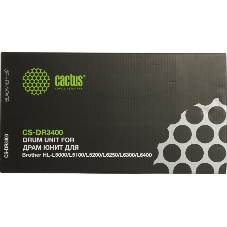 Блок фотобарабана Cactus CS-DR3400 черный ч/б:30000 стр. для HL-L5000/L5100/L5200/L6250/L6300/L6400, DCP-L5500 Brother