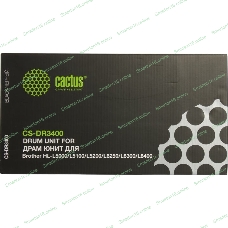 Блок фотобарабана Cactus CS-DR3400 черный ч/б:30000 стр. для HL-L5000/L5100/L5200/L6250/L6300/L6400, DCP-L5500 Brother