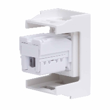 Розетка телефонная DKC Viva 45018 1-м 1 мод, RJ12, 6P6C, белый
