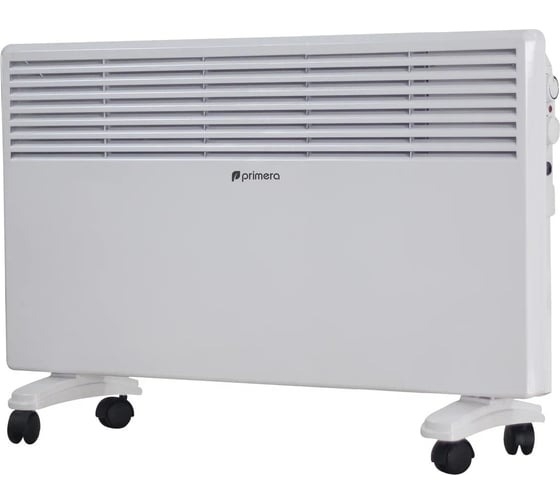 Конвектор Primera PHP-2000-MXB, белый, 2000 Вт, 25 м2, термостат