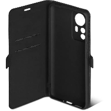 Чехол (флип-кейс) DF xiFlip-79, для Xiaomi 12 Pro, черный xiflip-79 (black)