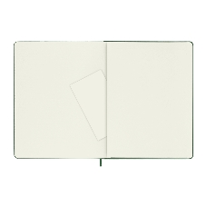 Блокнот MOLESKINE Classic, 192стр, в клеточку, твердая обложка, зеленый qp091k15