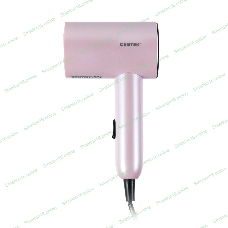 Фен Centek CT-2201 розовый, 900 Вт, компактный, ионизация